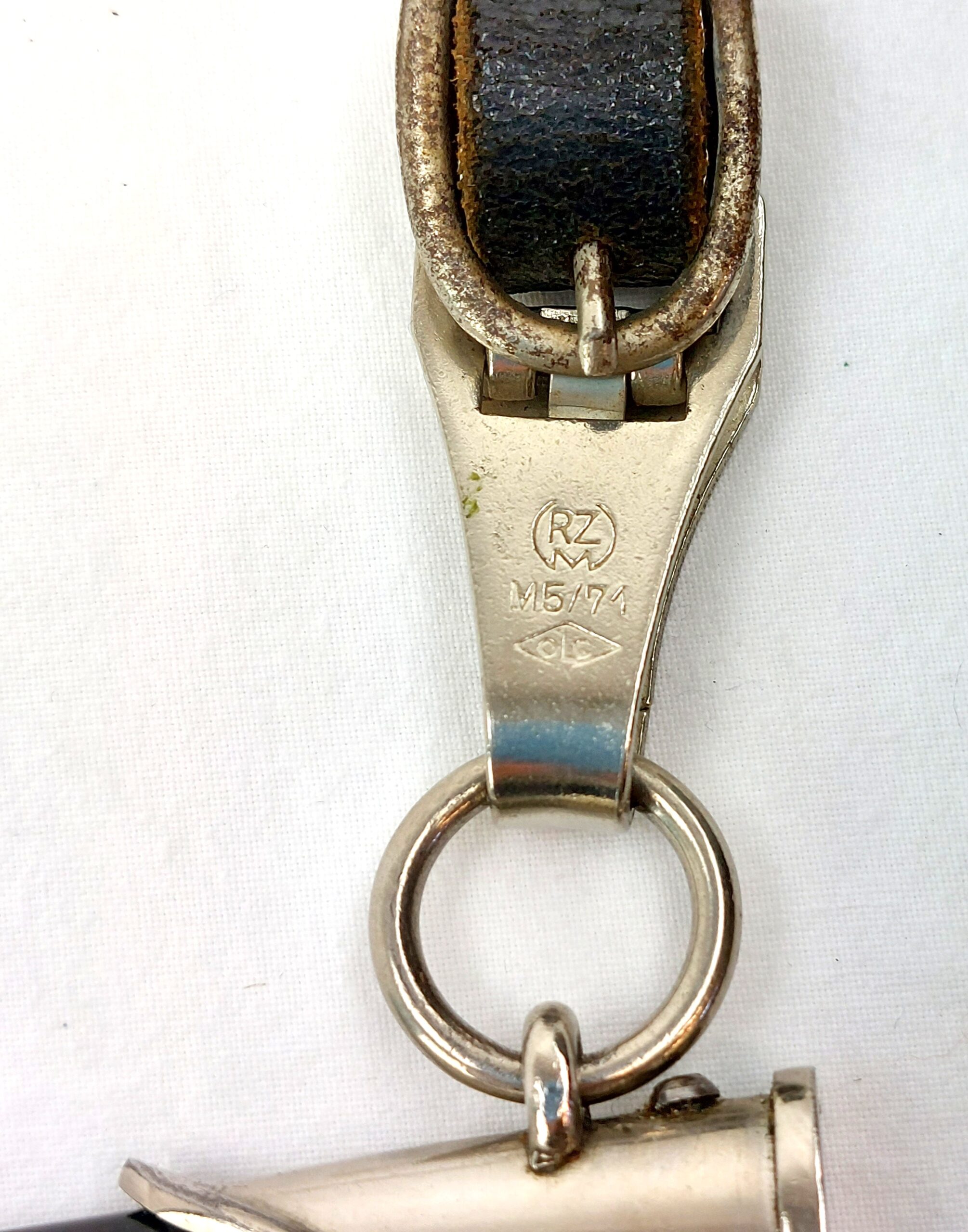 German, WW2, SS Honour Dagger and Scabbard, with Original Belt Hanger by Overhoff & Cie Lundenscheid - Image 17
