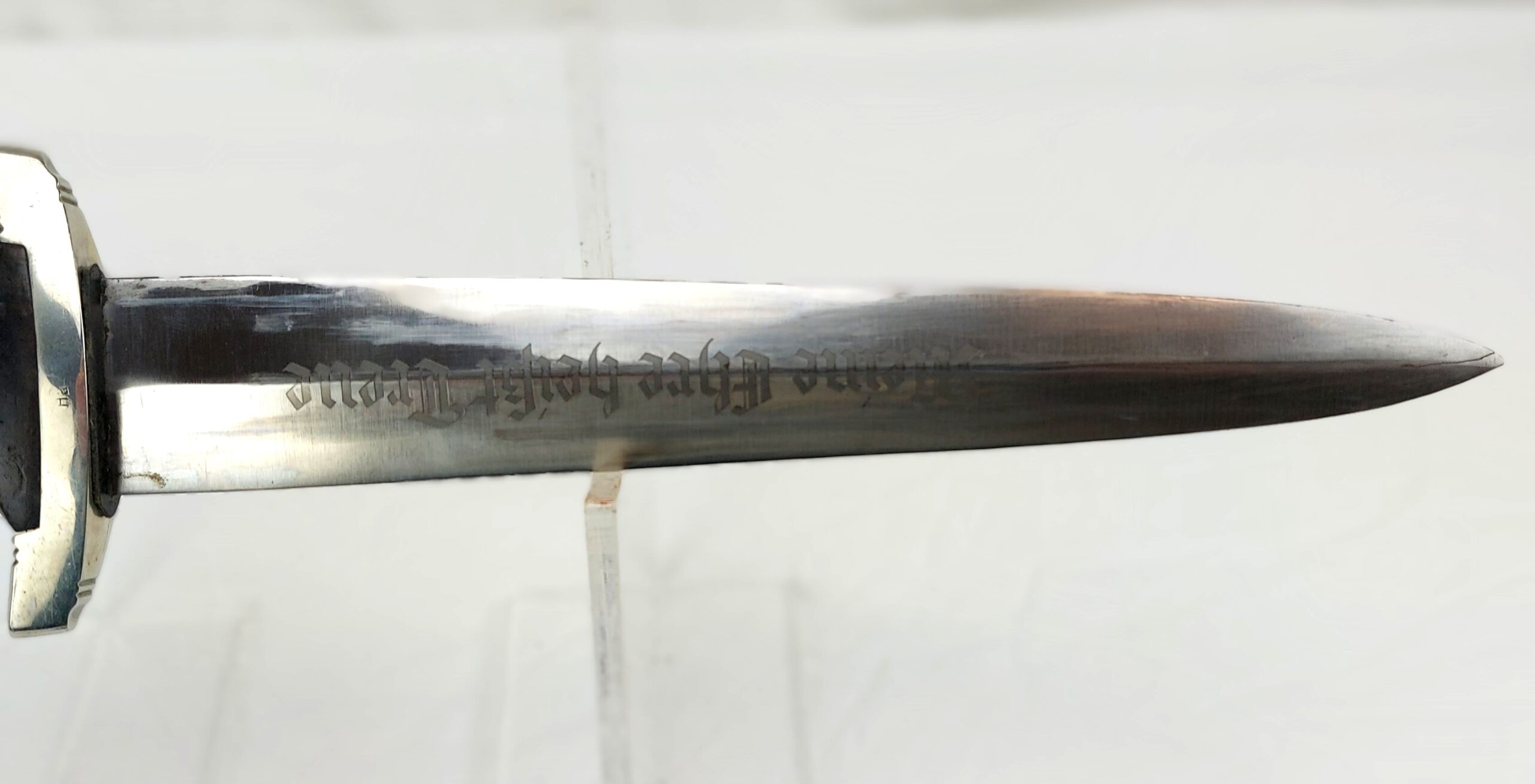 German, WW2, SS Honour Dagger and Scabbard, with Original Belt Hanger by Overhoff & Cie Lundenscheid - Image 5