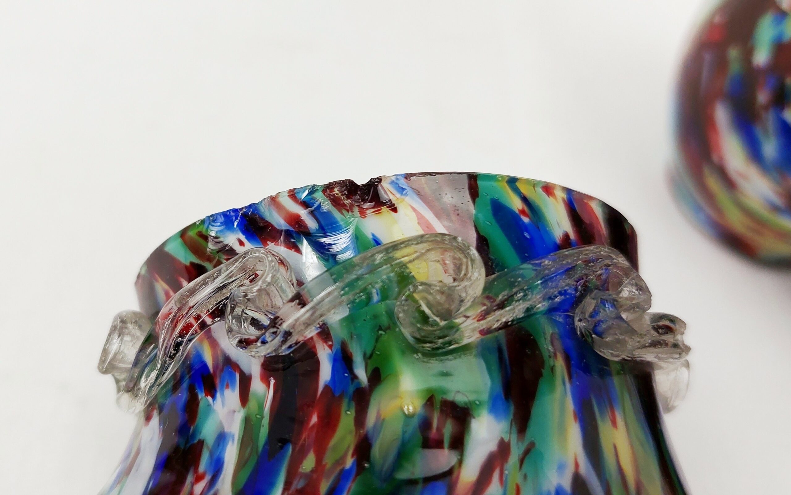 Pair Of Murano Glass Boots - Image 6