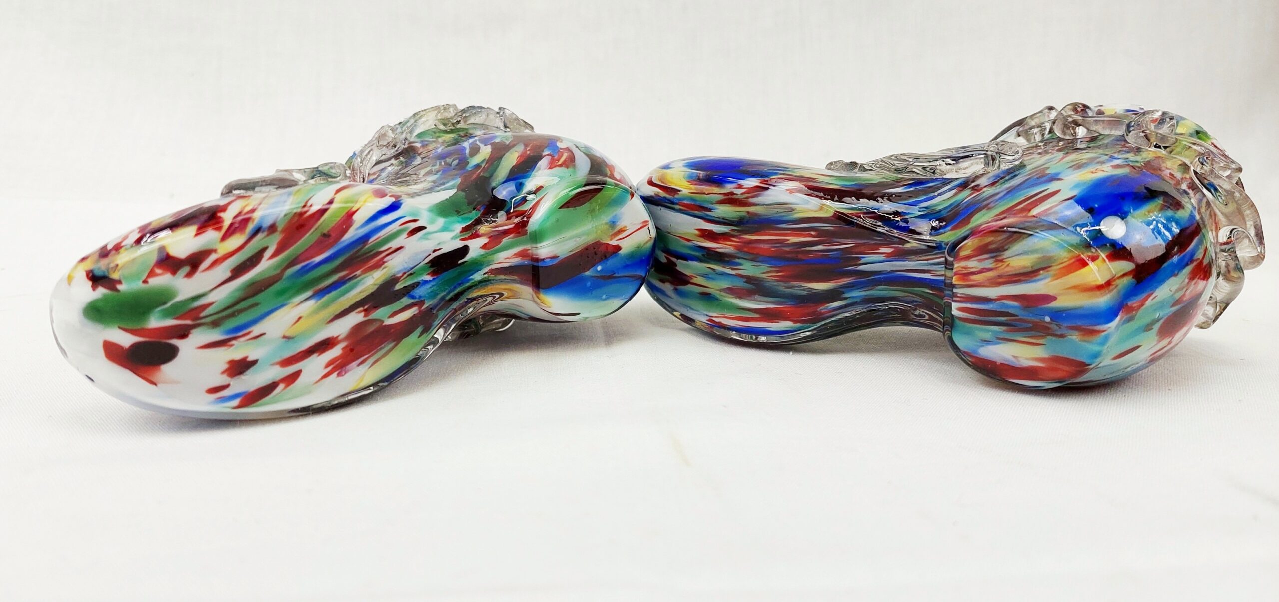 Pair Of Murano Glass Boots - Image 4