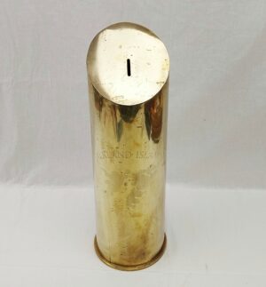 Royal Navy 4.5 Inch Shell Converted Into A Money Box