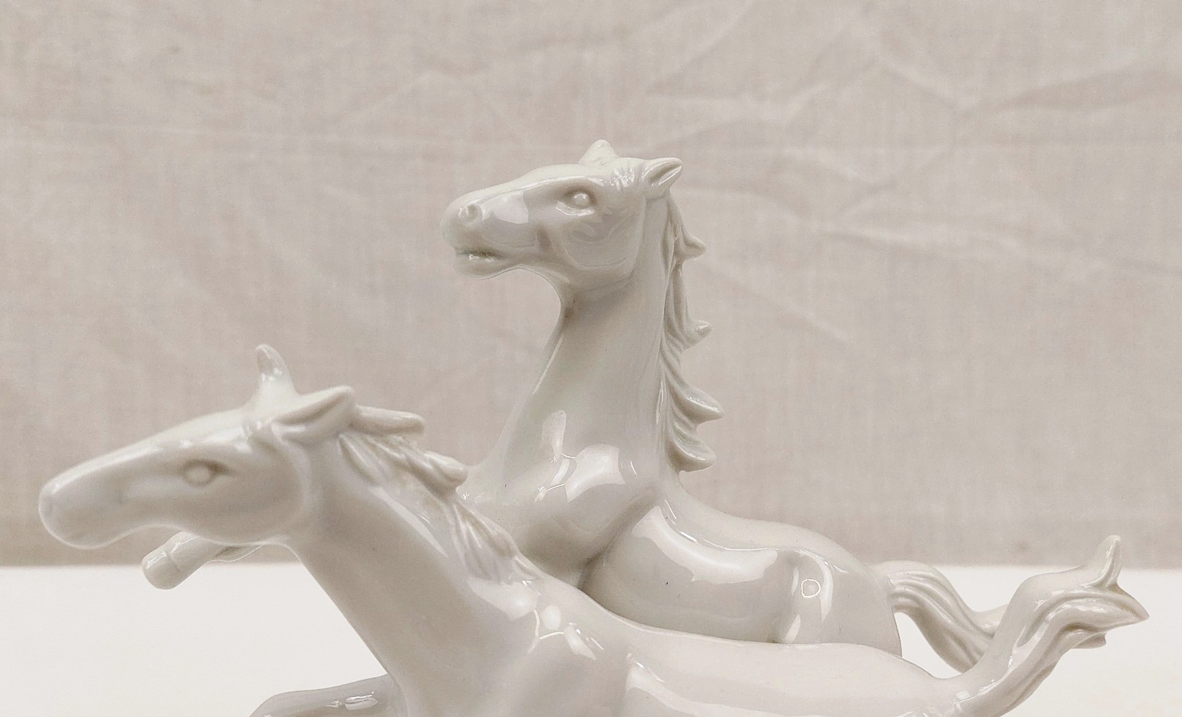 Small Ceramic Pair Of Horses - Image 7