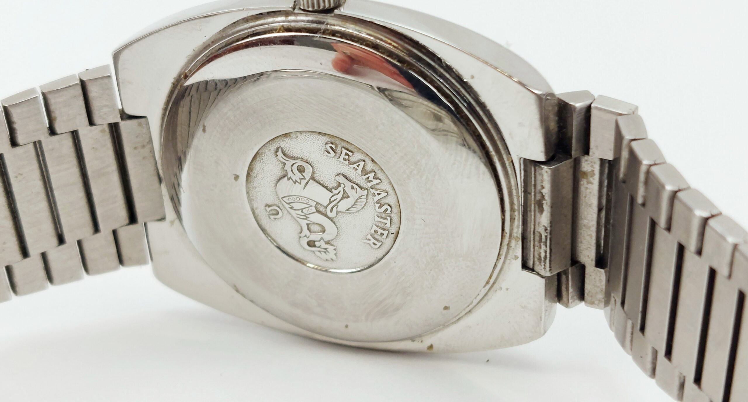 1970s Stainless Steel Omega Seamaster Automatic TV Gents Watch Original Strap - Image 6