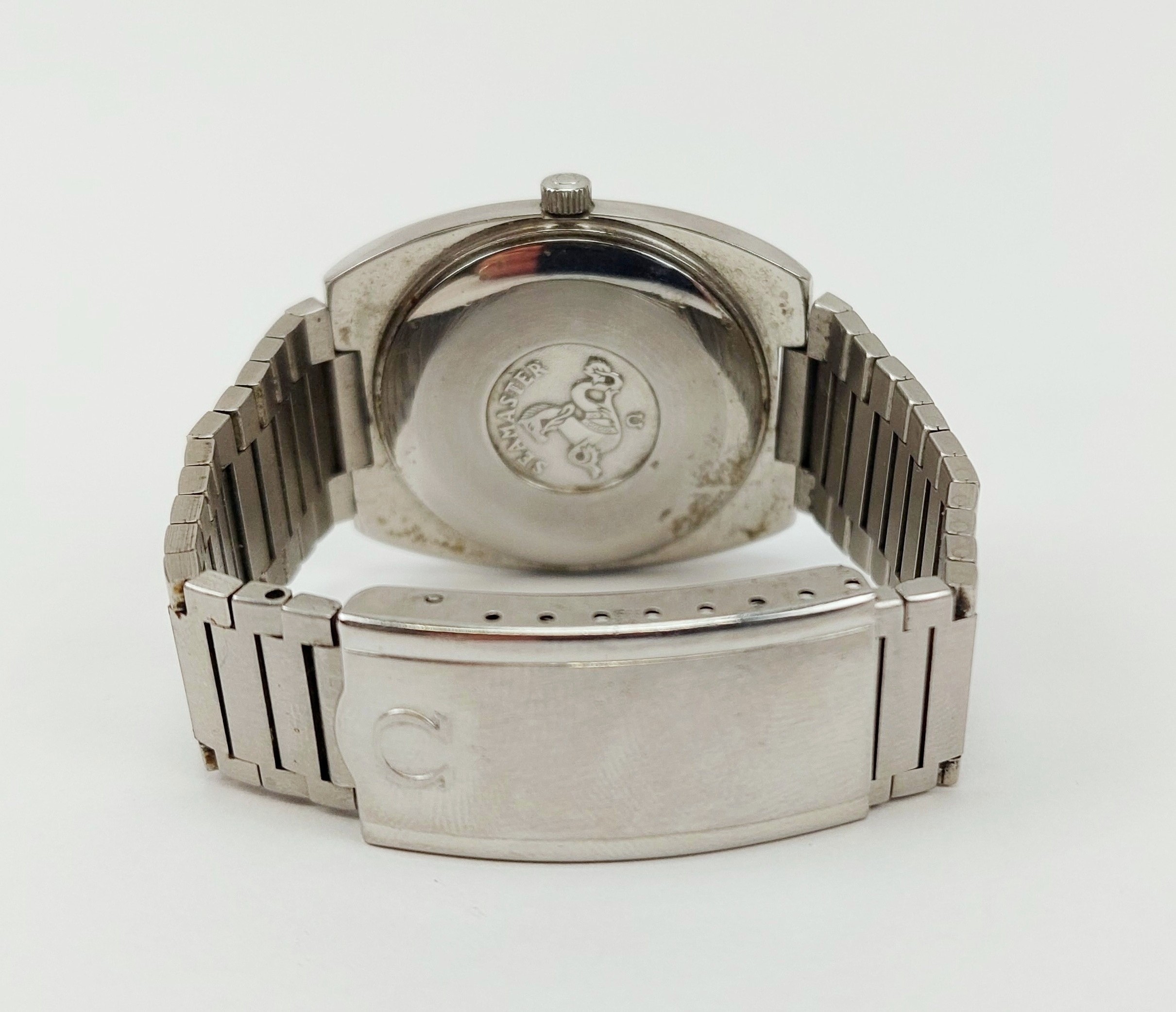 1970s Stainless Steel Omega Seamaster Automatic TV Gents Watch Original Strap - Image 10