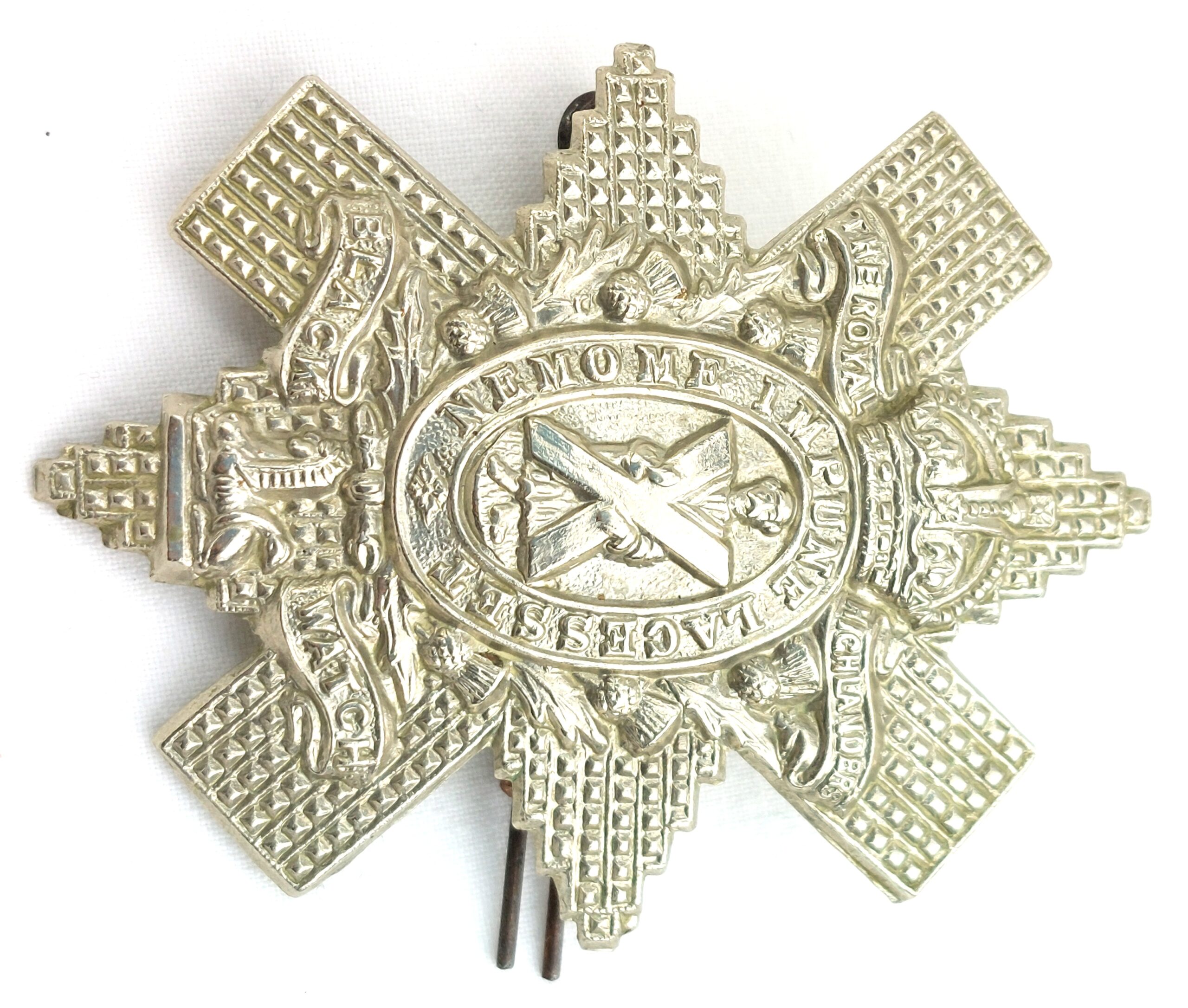The Royal Highlanders (Glasgow) 'Black Watch', Cap Badge