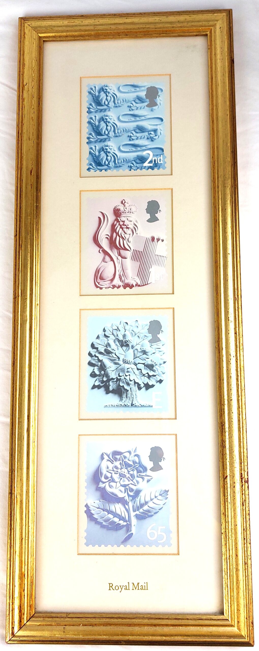 Two Framed Sets of Royal Mail Stamp Designs for England and Wales - Image 8