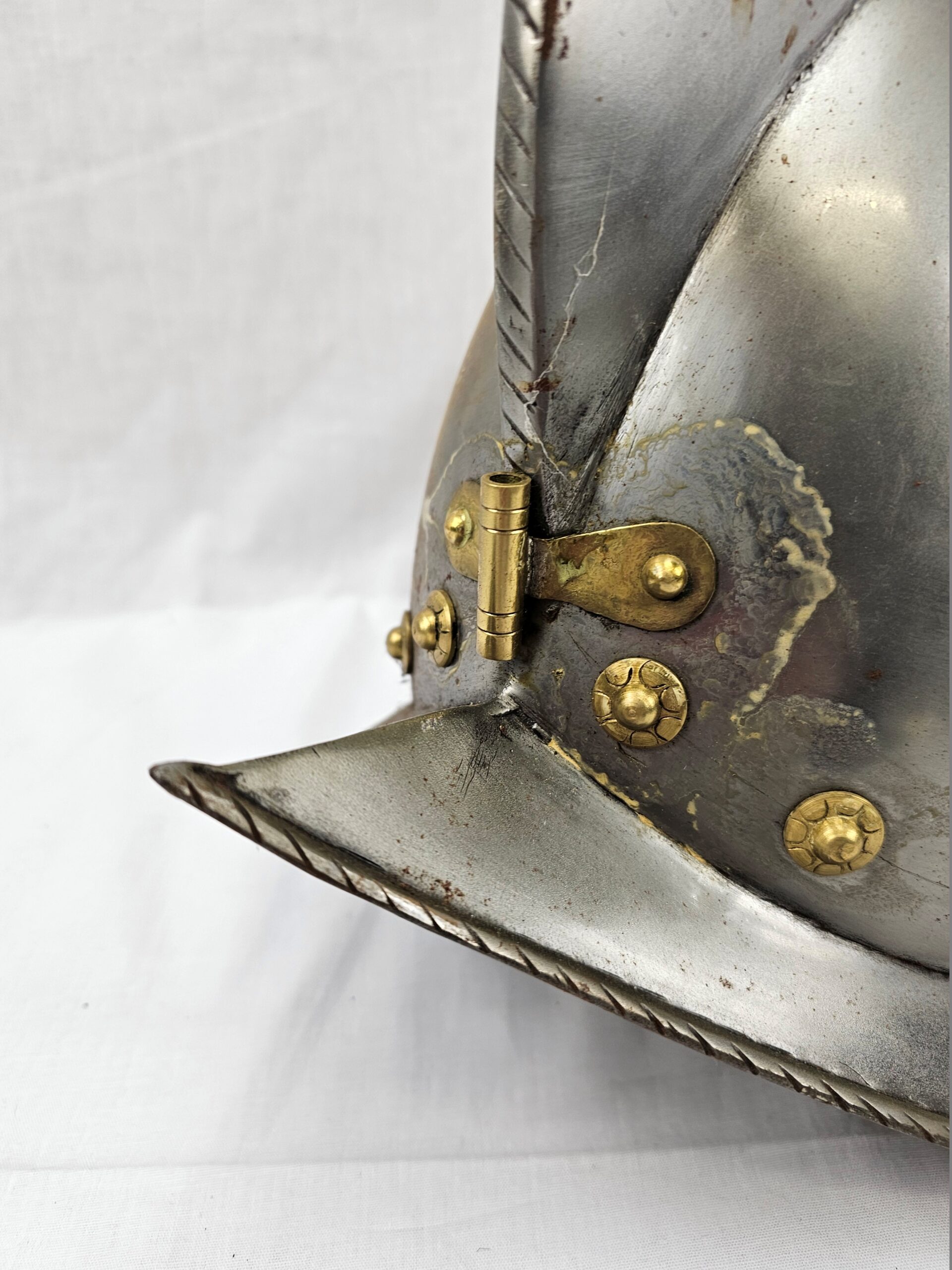 Vintage Copy Of A Spanish High Morion Helmet - Image 5