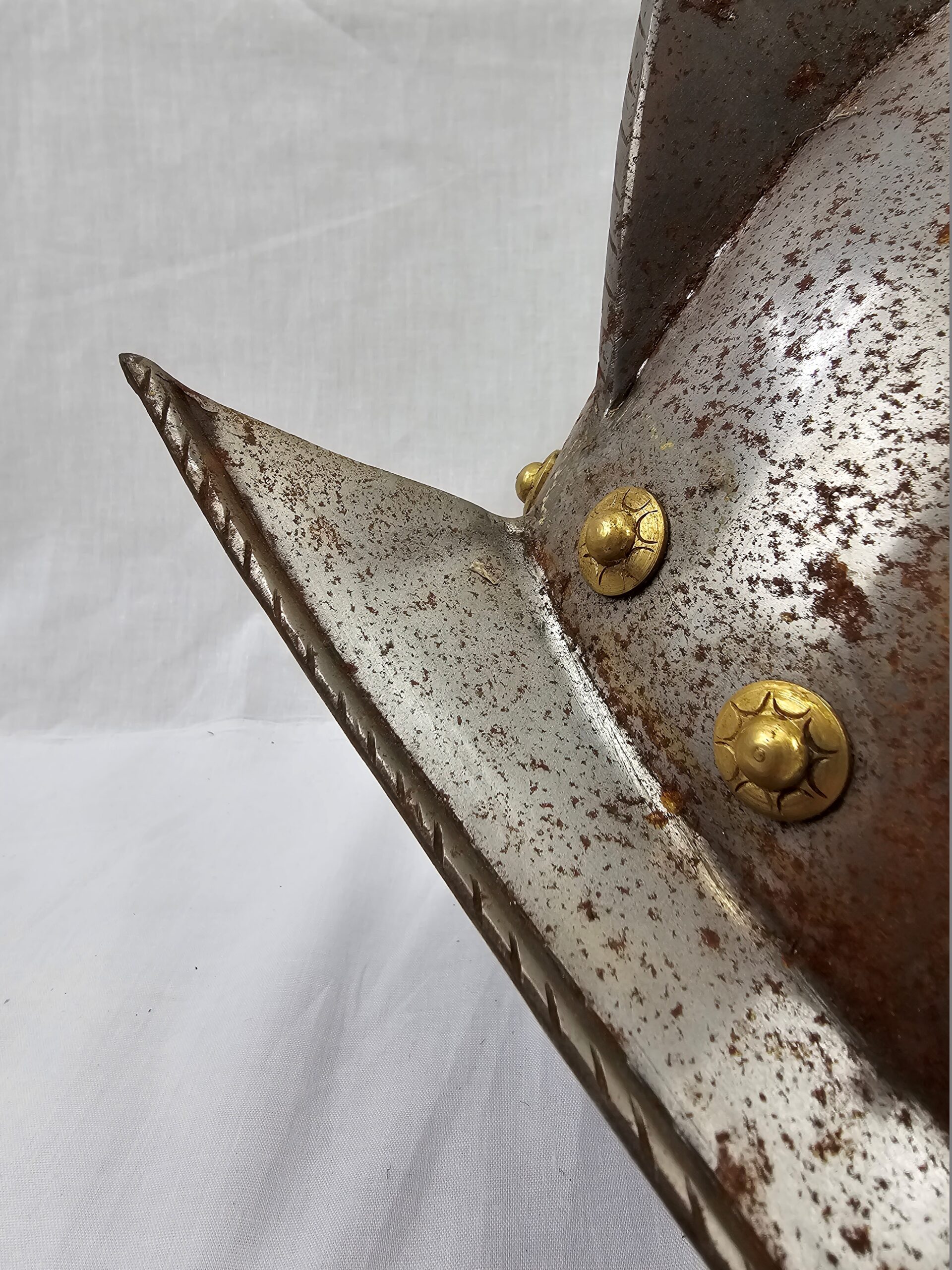 Vintage Copy Of A Spanish High Morion Helmet - Image 2