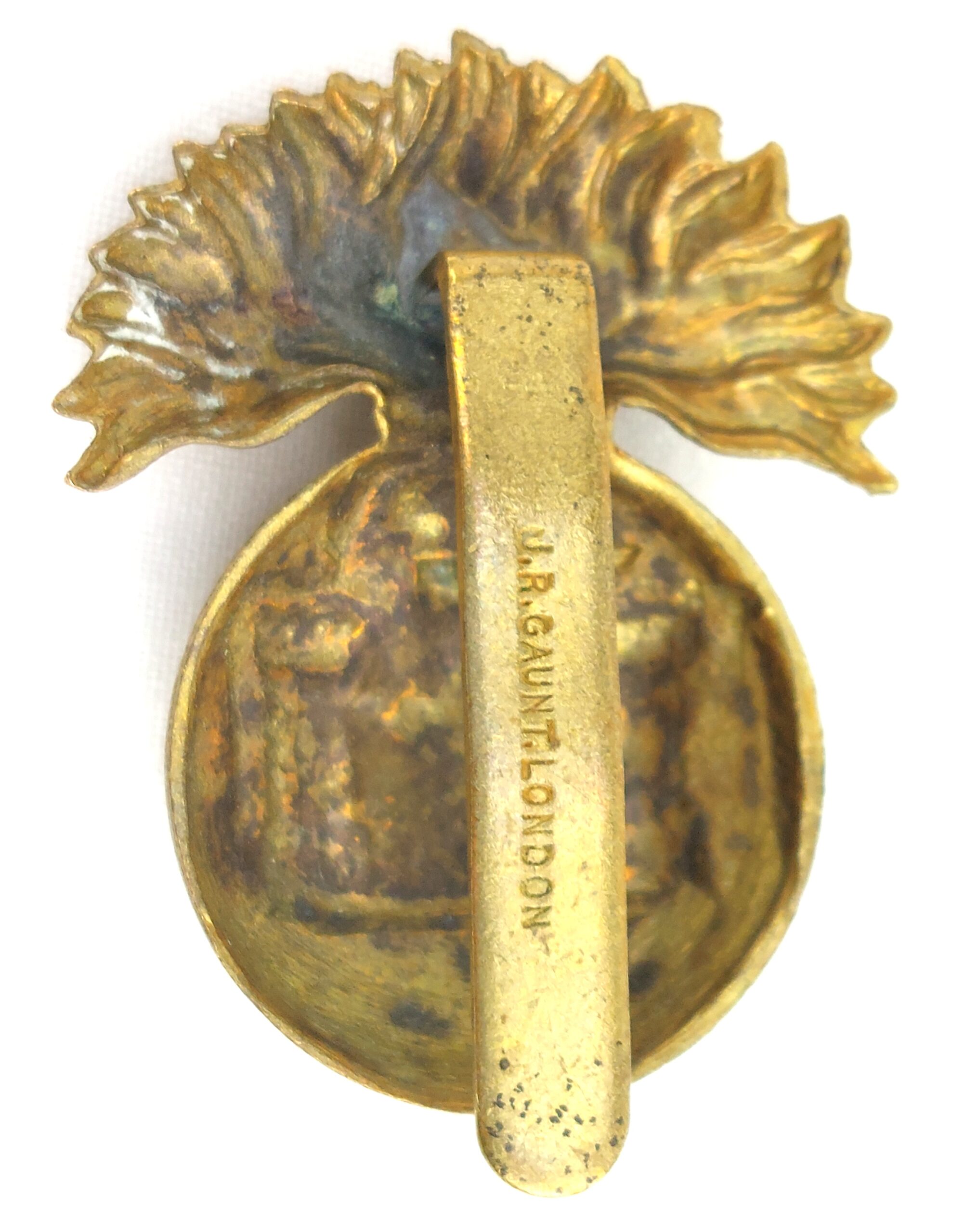 WW1, Royal Inniskilling Fusiliers, Cap Badge, by J.R. Gaunt - Image 2