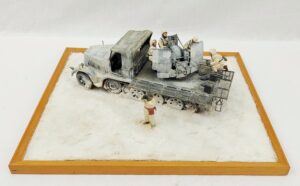 WW2 German Half Track SD.KFZ.7-1 35050 1/35th Scale Model