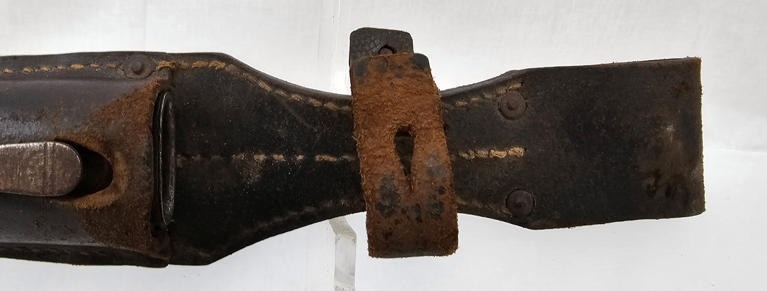 WW2 German Matching Numbers K98 Bayonet. Scabbard And Frog - Image 6