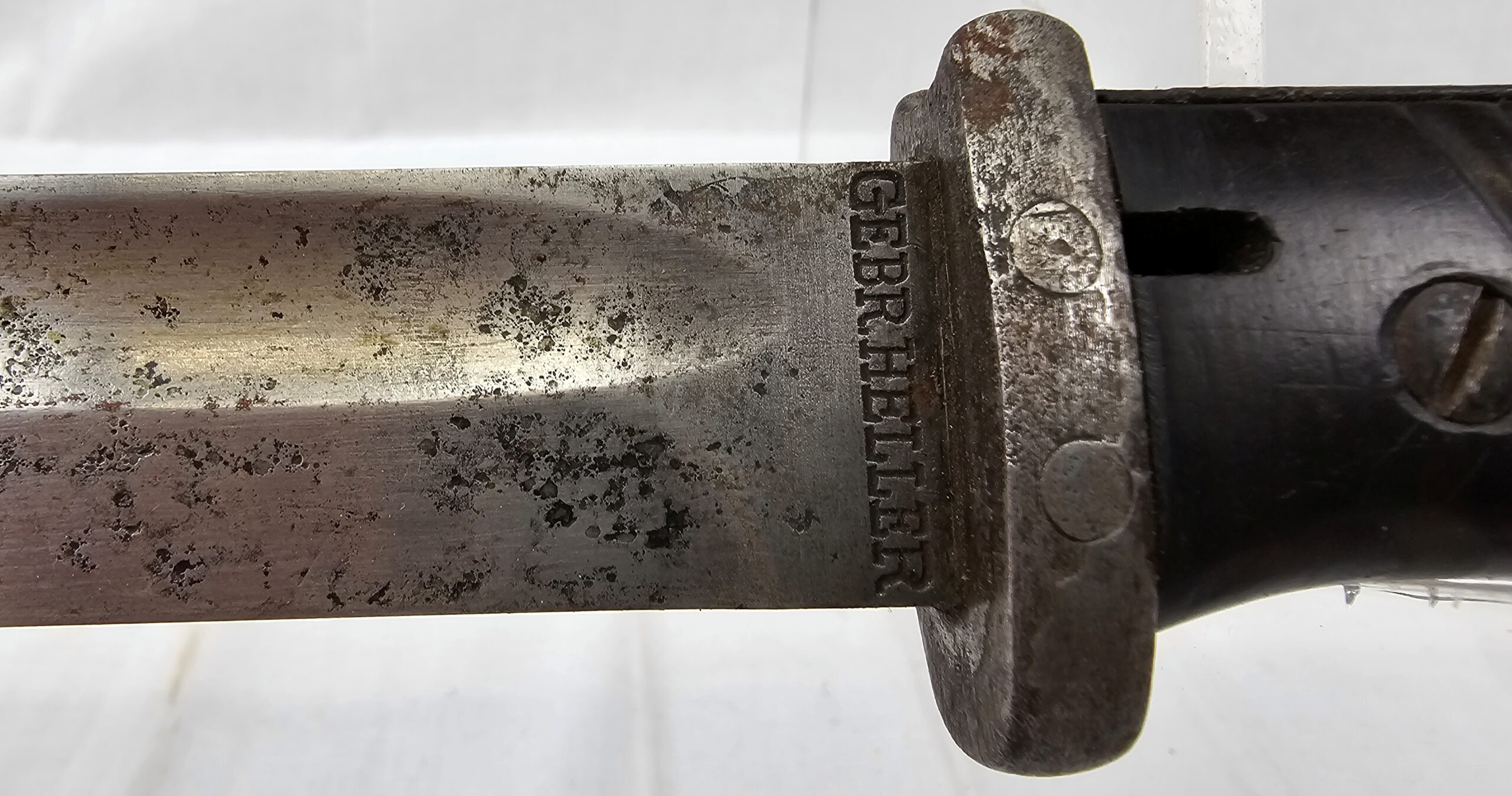 WW2 German Matching Numbers K98 Bayonet. Scabbard And Frog - Image 3