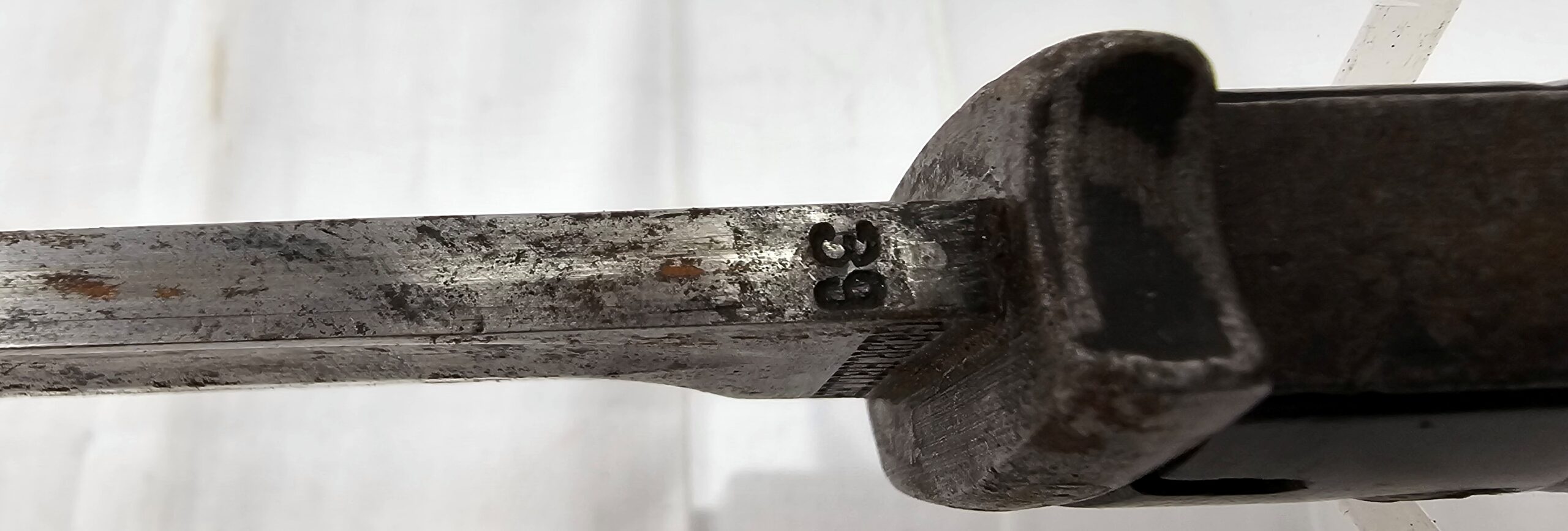 WW2 German Matching Numbers K98 Bayonet. Scabbard And Frog - Image 2