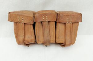 WW2 K98 Rifle Brown Leather Magazine Pouch