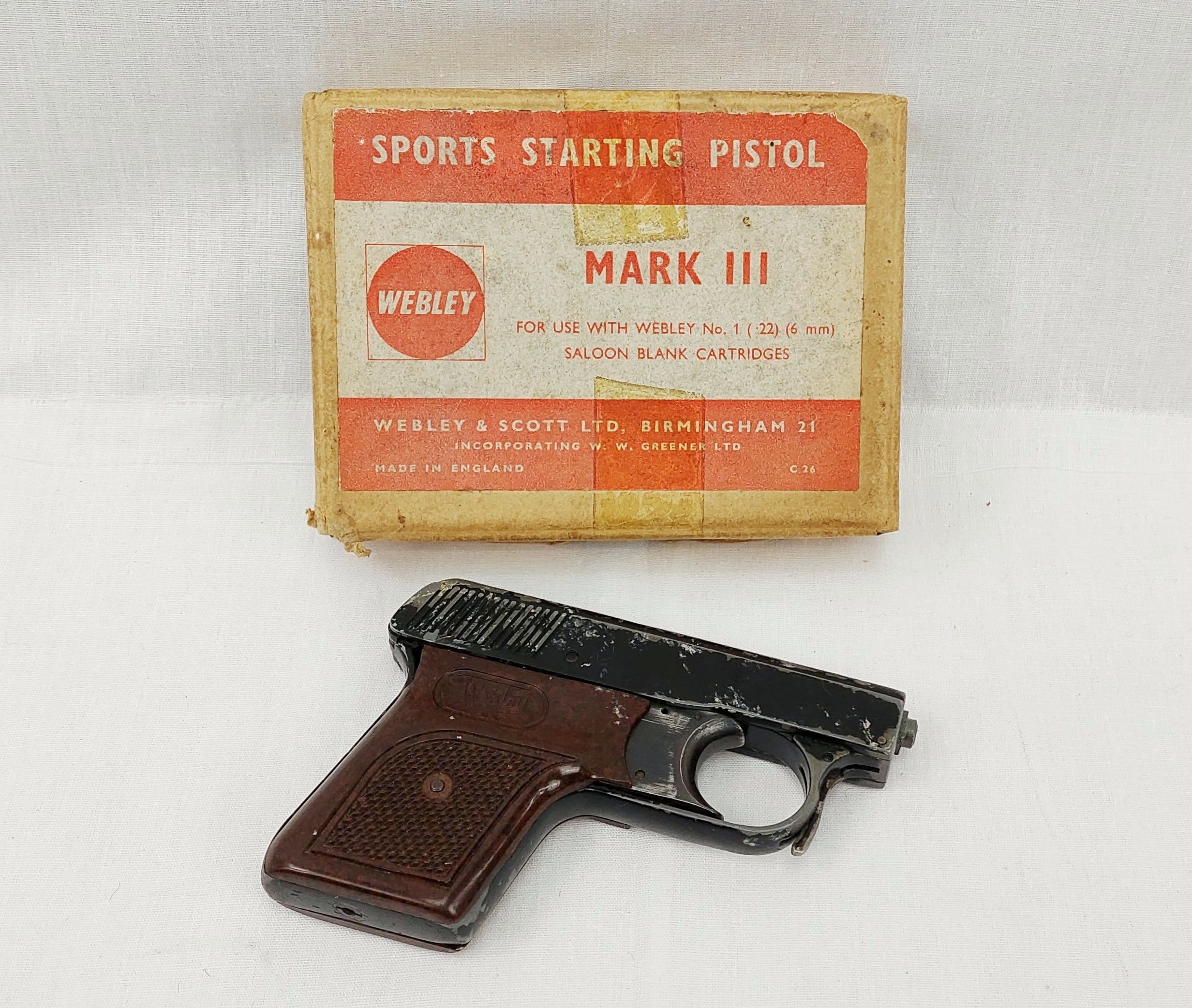 Webley Mark III Sports Starting Pistol