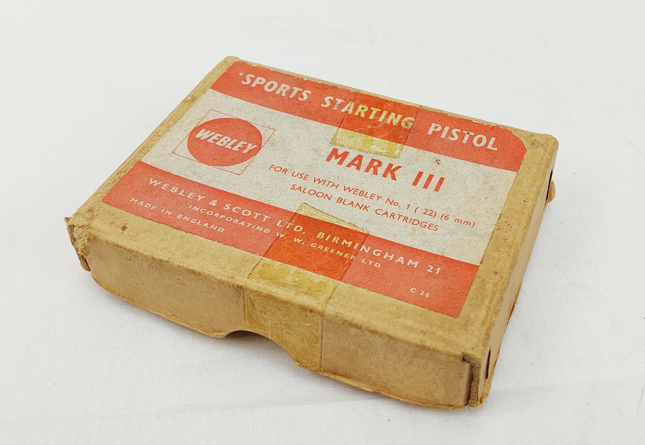 Webley Mark III Sports Starting Pistol - Image 4