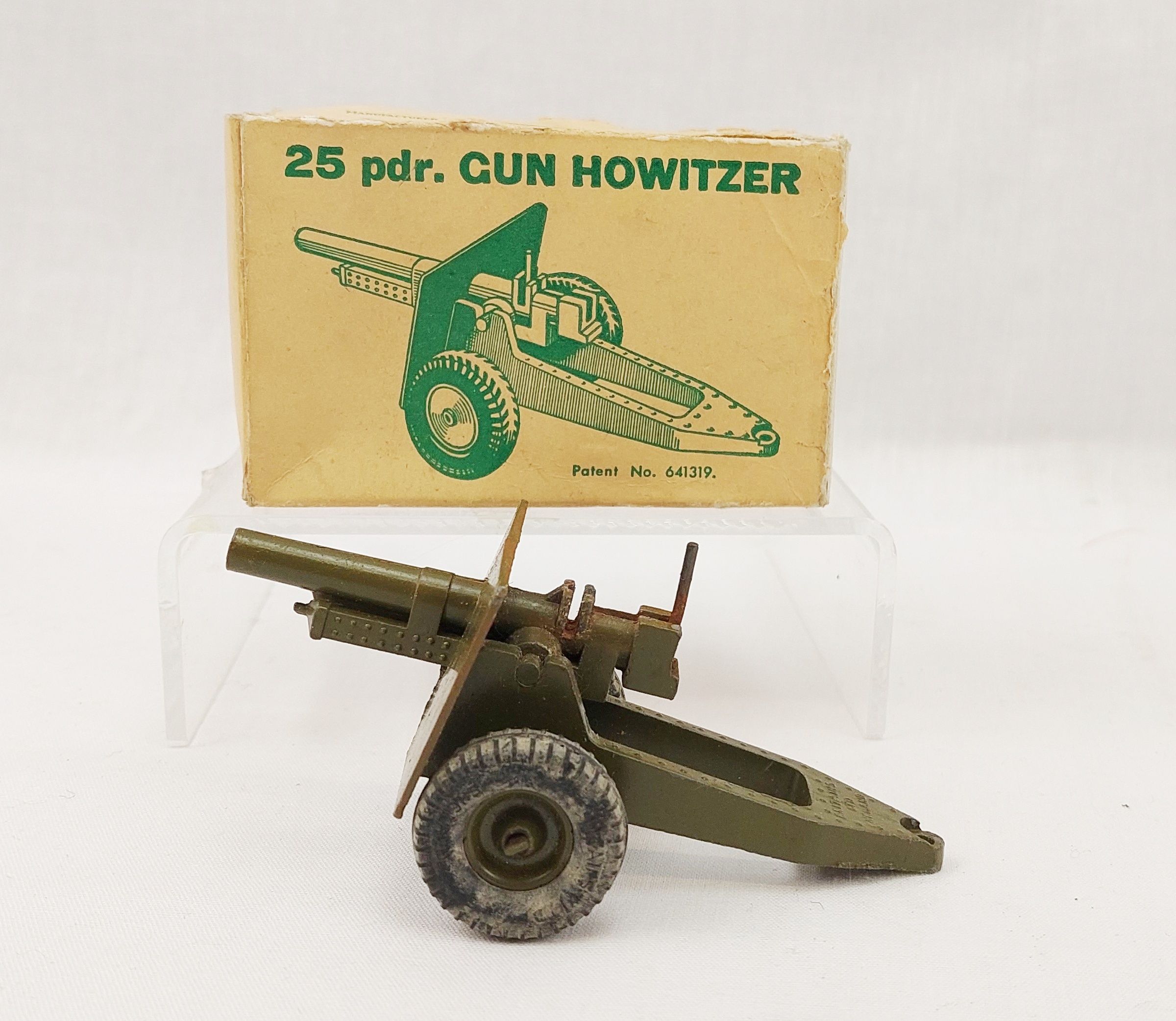 Boxed Britains 25 Pdr Gun Howitzer