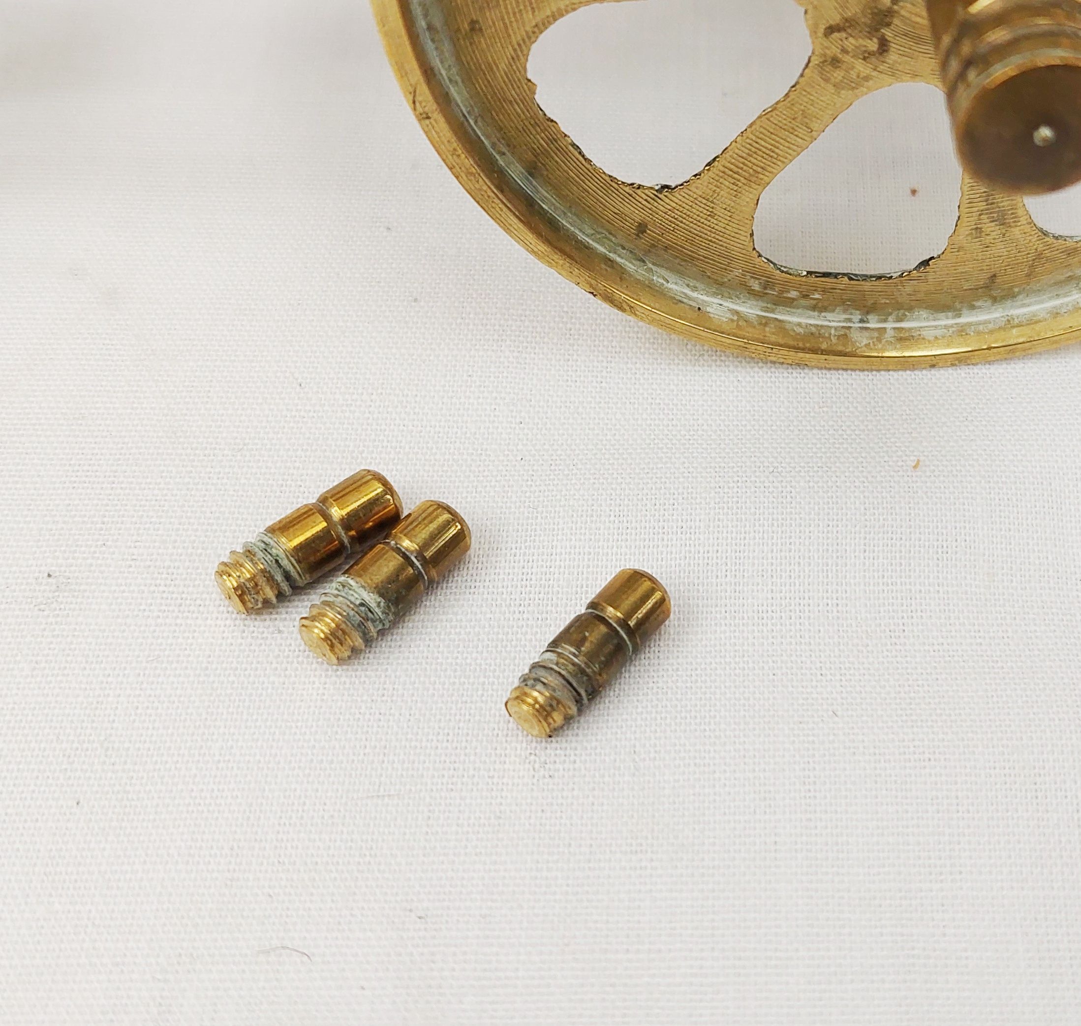Vintage Brass Model Field Gun Cannon #2 - Image 4