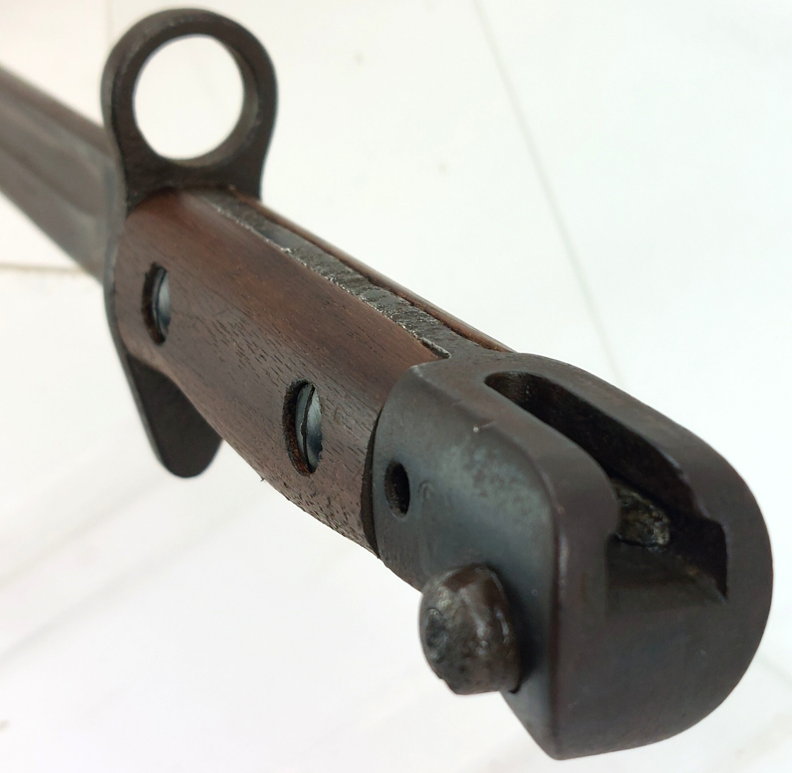 British, WW1, 1907 Pattern Wilkinson Bayonet & Leather Scabbard, dated 1917 - Image 14