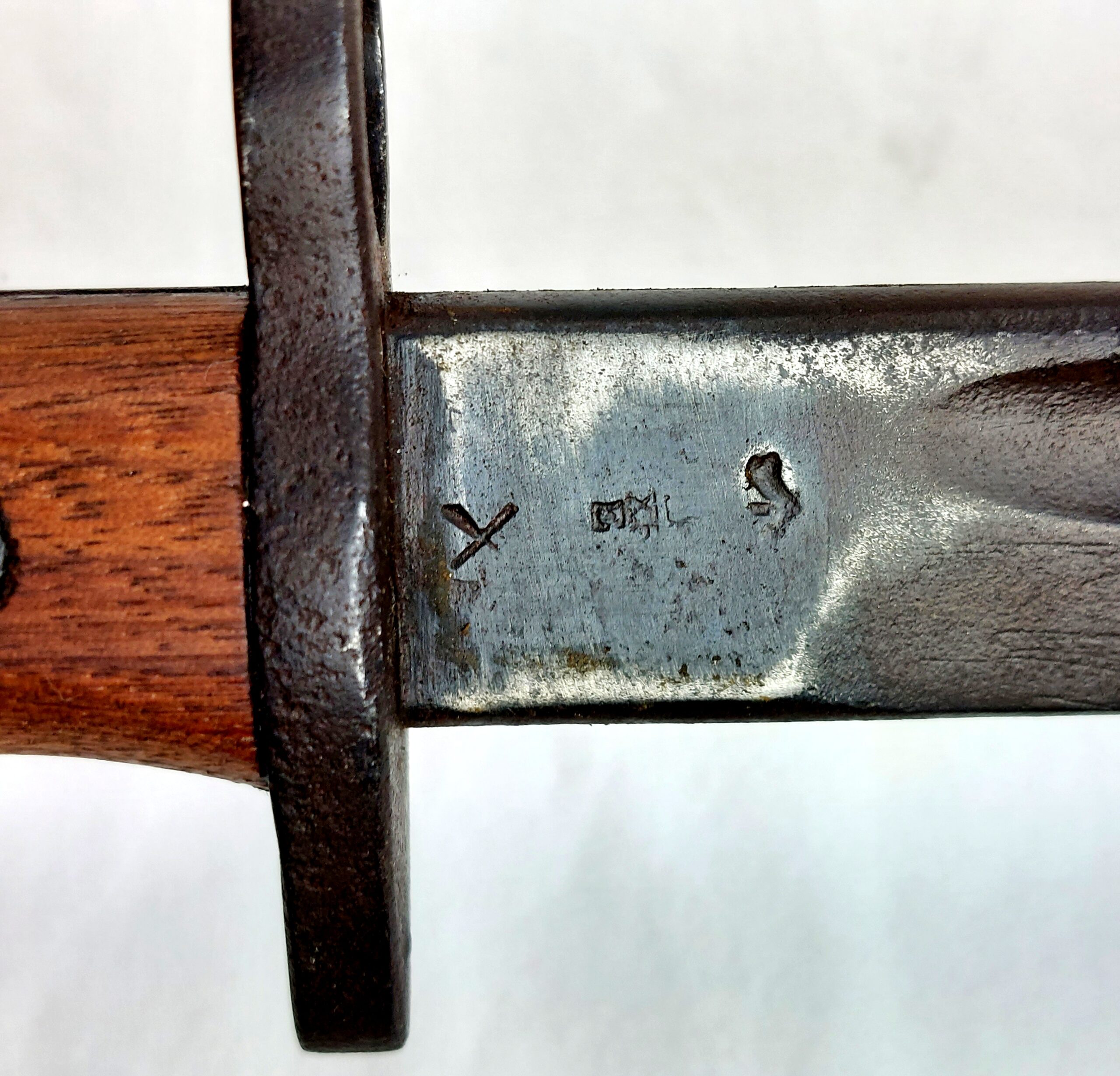 British, WW1, 1907 Pattern Wilkinson Bayonet & Leather Scabbard, dated 1917 - Image 18