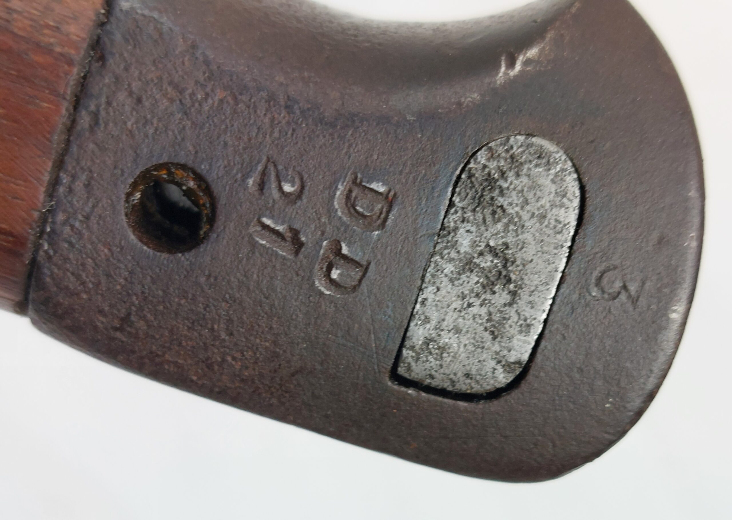British, WW1, 1907 Pattern Wilkinson Bayonet & Leather Scabbard, dated 1917 - Image 16