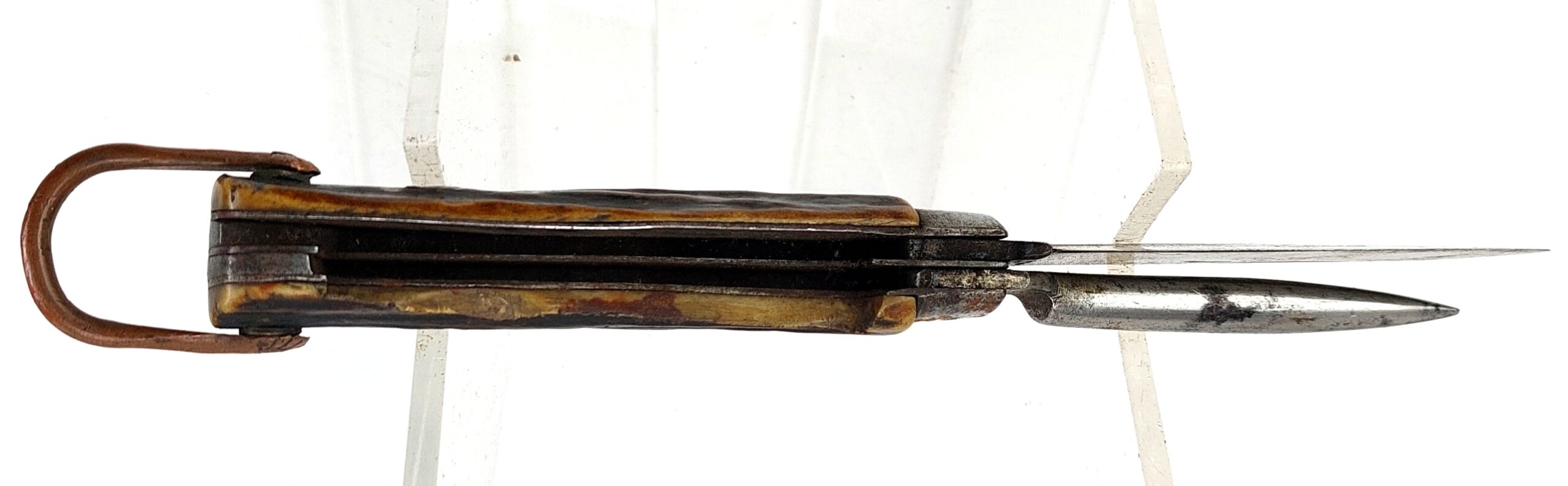 British, WW1, Admiralty Pattern 301 Staghorn Jack Knife, "Non XLL" by Joseph Allen & Sons Sheffield - Image 6
