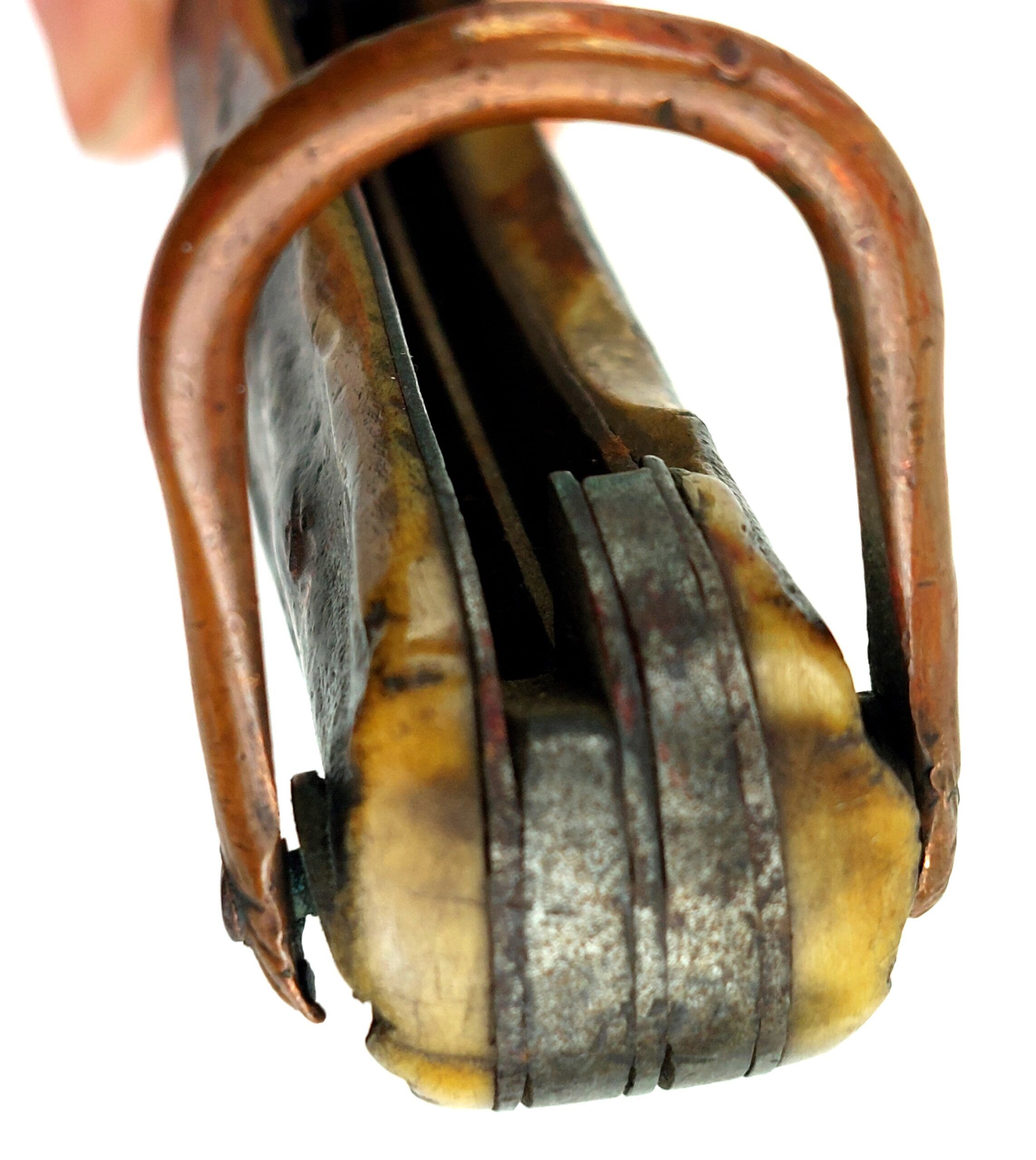 British, WW1, Admiralty Pattern 301 Staghorn Jack Knife, "Non XLL" by Joseph Allen & Sons Sheffield - Image 3