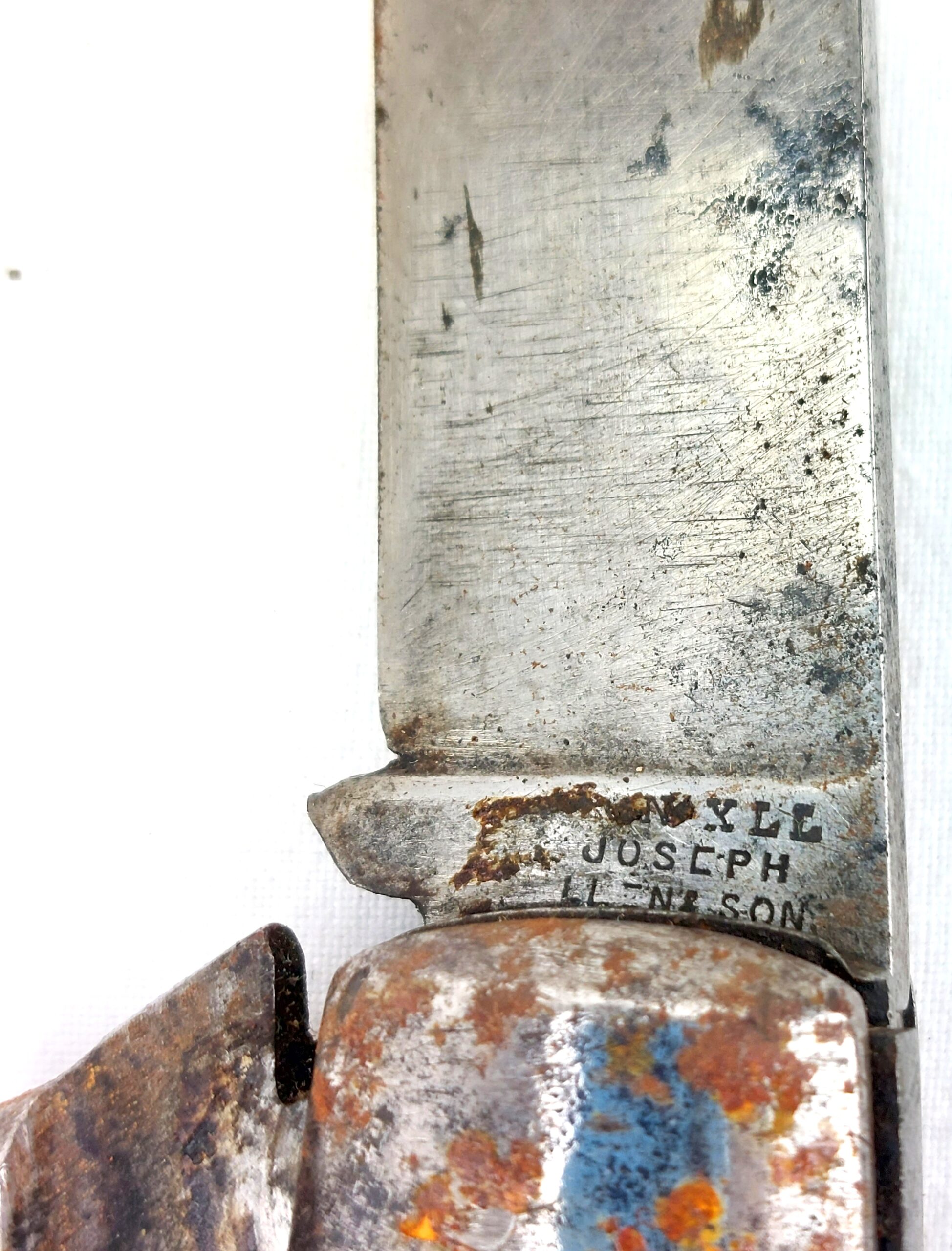 British, WW1, Admiralty Pattern 301 Staghorn Jack Knife, "Non XLL" by Joseph Allen & Sons Sheffield - Image 13