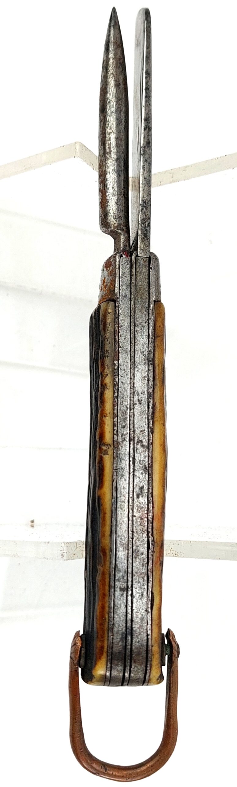 British, WW1, Admiralty Pattern 301 Staghorn Jack Knife, "Non XLL" by Joseph Allen & Sons Sheffield - Image 7