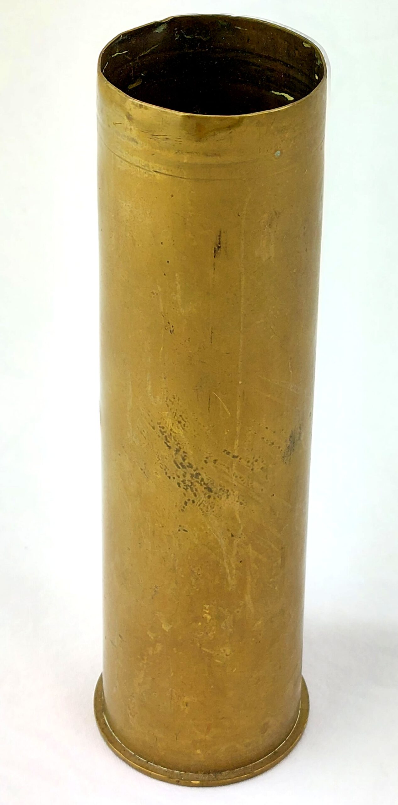 British, WW2, 2 PR Pom Pom Cartridge Case, Dated 1943 (no primer) - Image 3