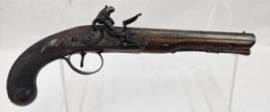 Circa 1790 Flintlock Duelling Pistol By I And J Parr