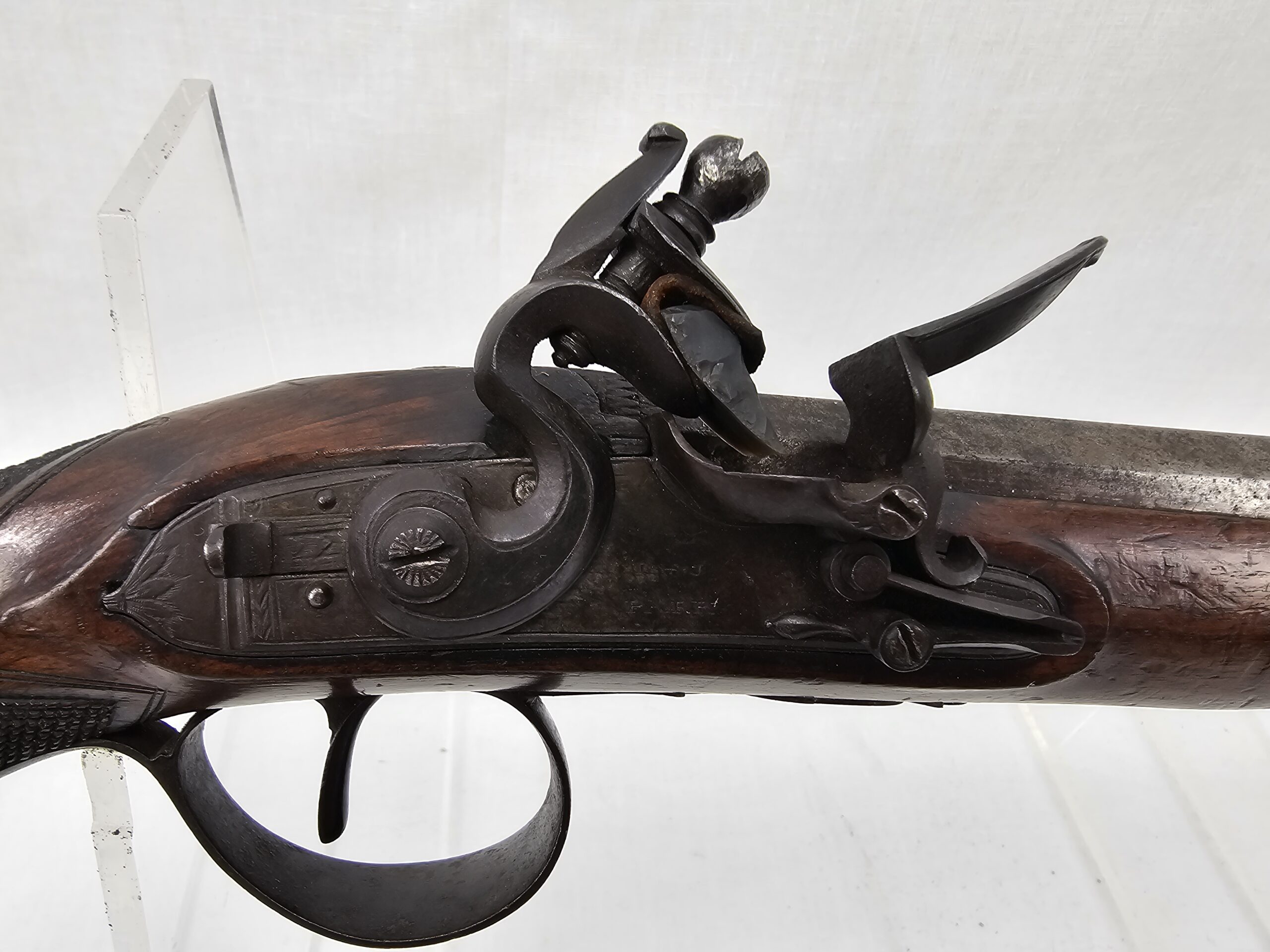 Circa 1790 Flintlock Duelling Pistol By I And J Parr - Image 10