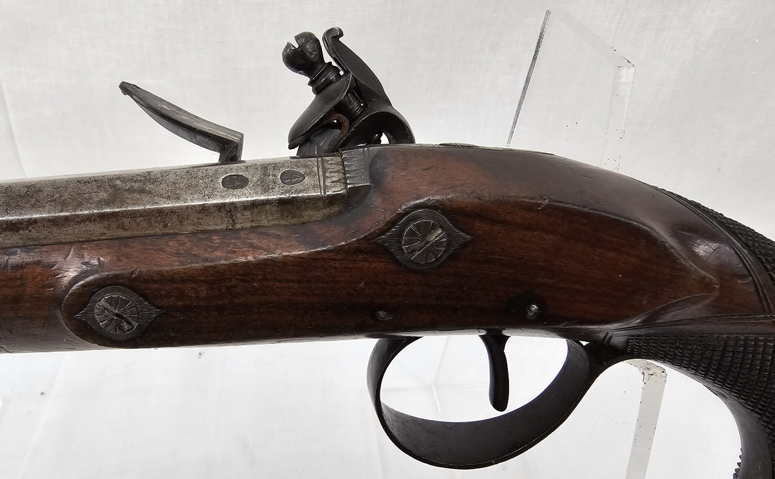 Circa 1790 Flintlock Duelling Pistol By I And J Parr - Image 5