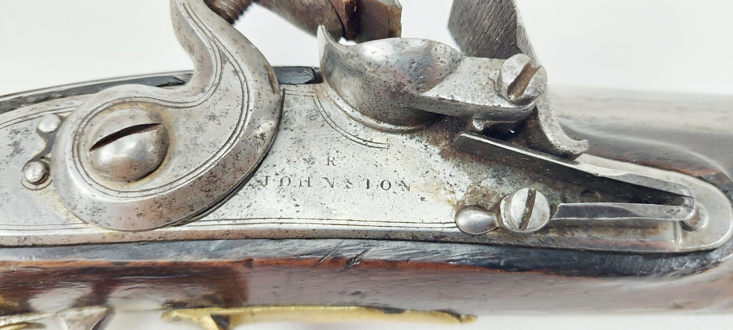 Circa 1800 Light Dragoons Volunteers Flintlock Pistol By R Johnston - Image 13