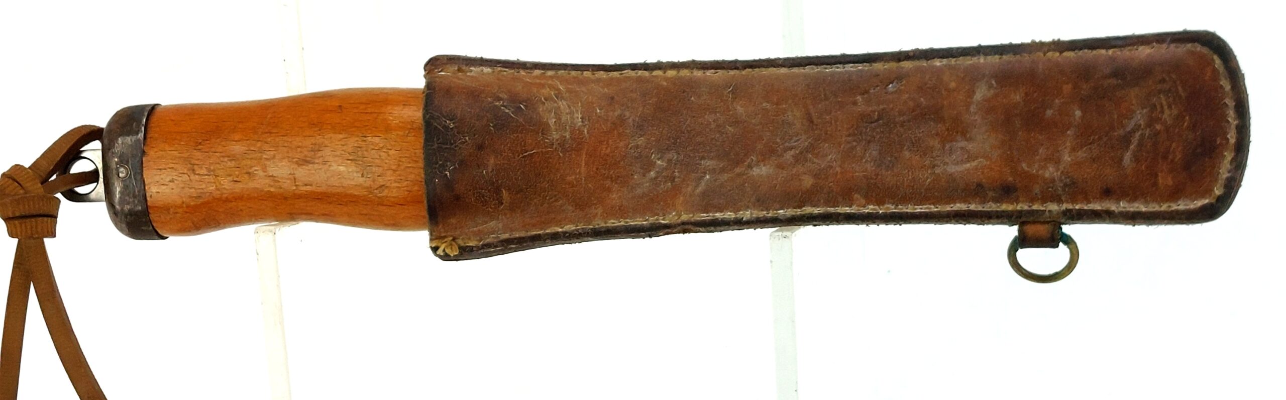 Cold War, Polish army 'Paratrooper" Knife (Cord-Cutter Knife) with Original Scabbard and Lanyard - Image 16