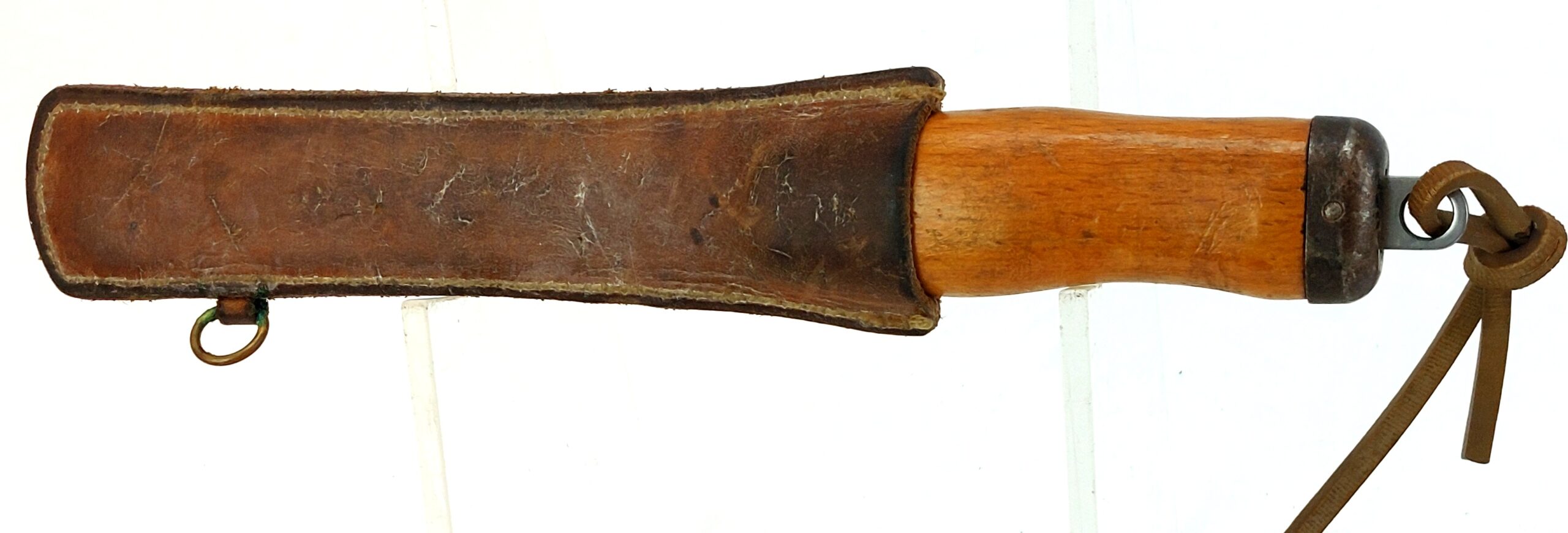 Cold War, Polish army 'Paratrooper" Knife (Cord-Cutter Knife) with Original Scabbard and Lanyard - Image 17