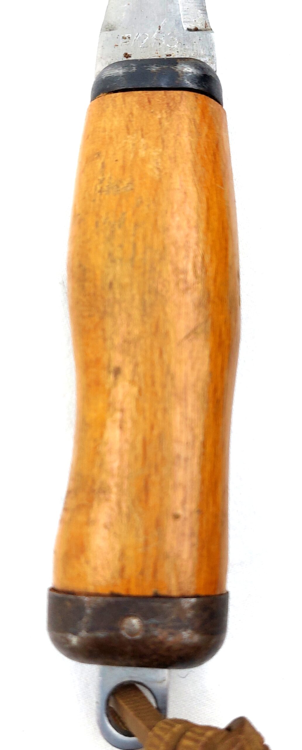 Cold War, Polish army 'Paratrooper" Knife (Cord-Cutter Knife) with Original Scabbard and Lanyard - Image 6