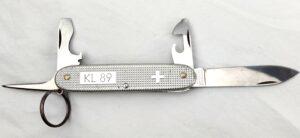 Dutch Army Knife (DAK-2), 1989, KL89, Alox 4 Blade Clasp Knife, by Victorinox