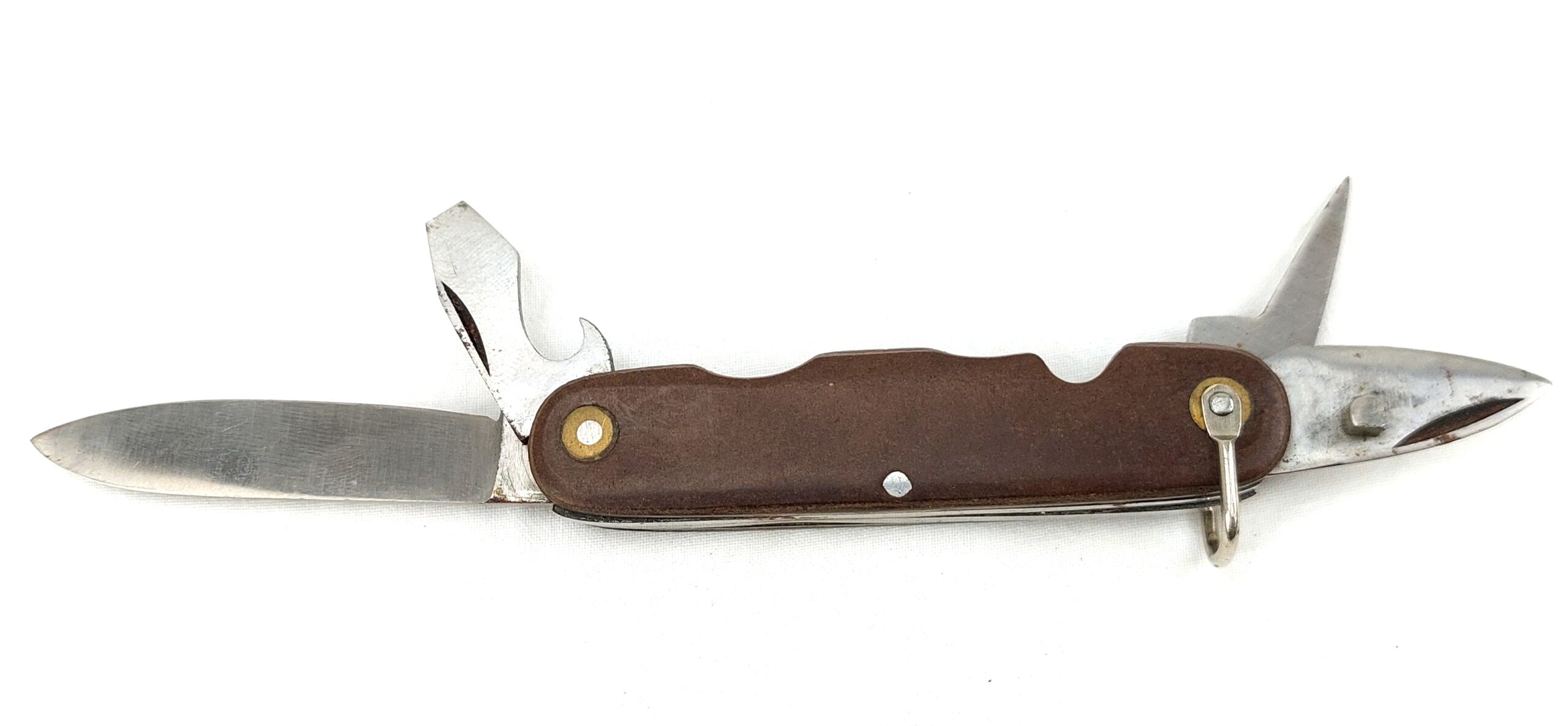 Dutch Army Knife KL63 (DAK)(M1952), 1963, 4 Blade Clasp Knife, by Amefa - Image 2