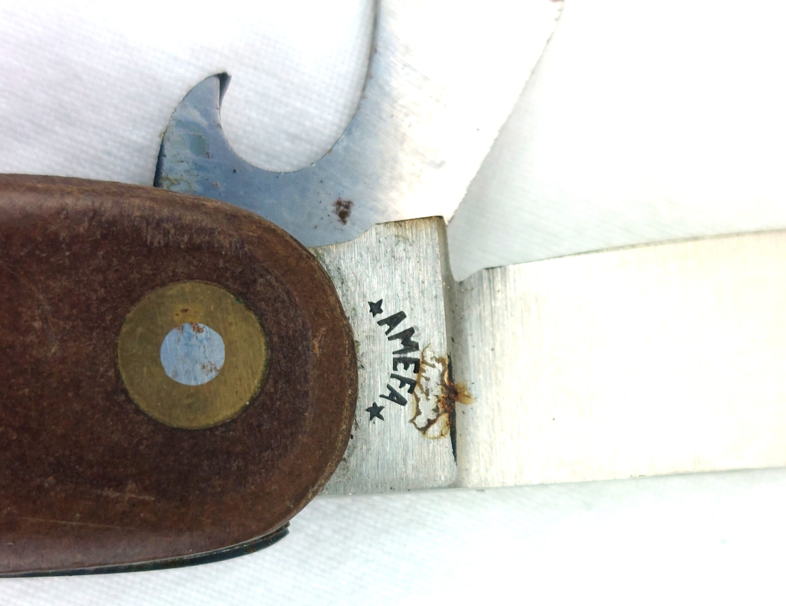 Dutch Army Knife KL63 (DAK)(M1952), 1963, 4 Blade Clasp Knife, by Amefa - Image 4