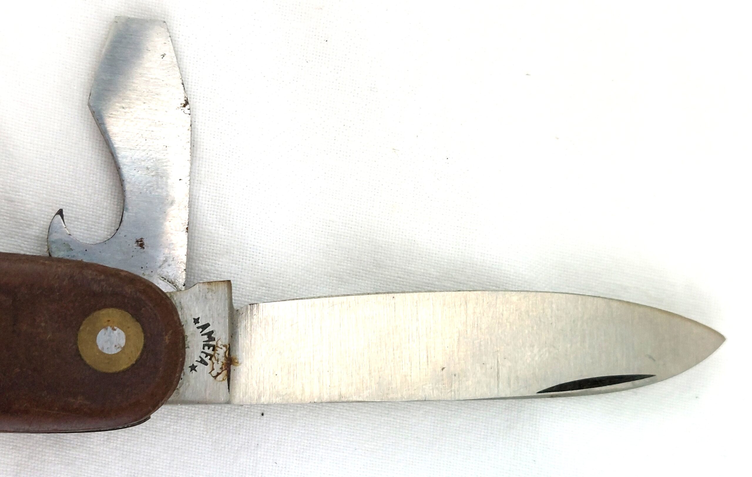 Dutch Army Knife KL63 (DAK)(M1952), 1963, 4 Blade Clasp Knife, by Amefa - Image 5
