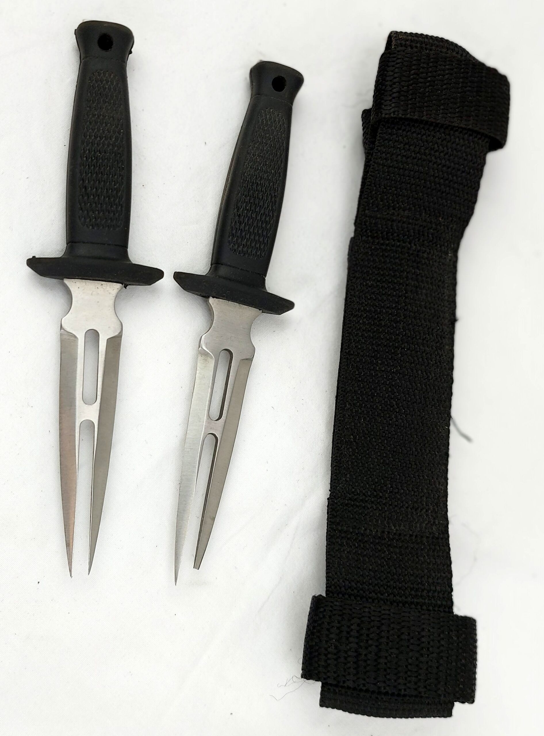 Forked Blade Boot Dagger Duo, with Sheath - Image 2
