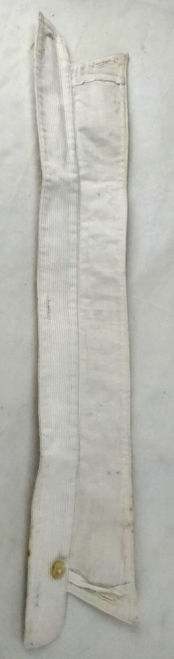 France, c1930-50, Vintage Ribbed Baby Grow, with Separate Collar, by French Brand Petit Negro - Image 7