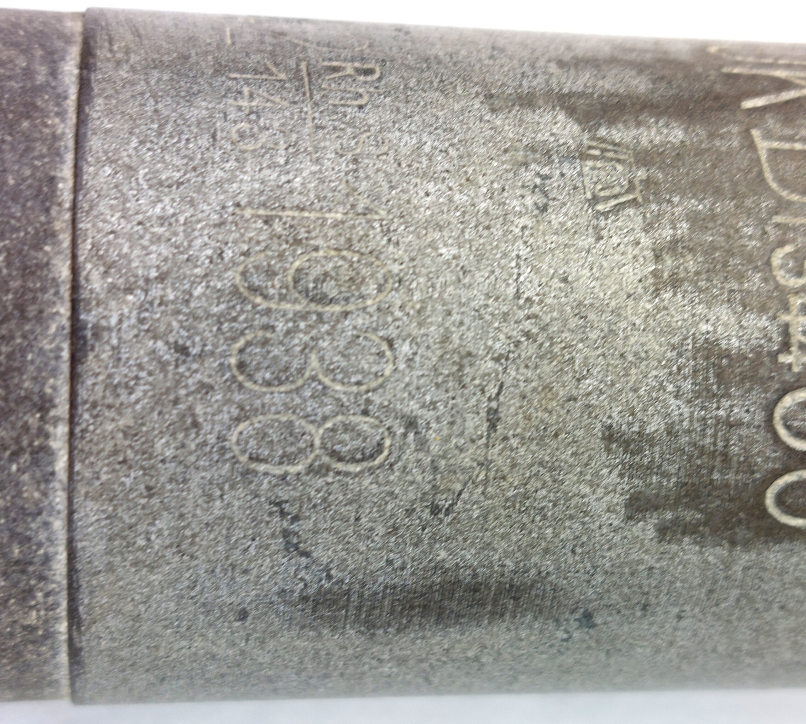 German, WW2, Luftwaffe Aerial Incendiary Bomb, Dated 1938, Marked with Luftaffe Waffenamts, Inert - Image 9