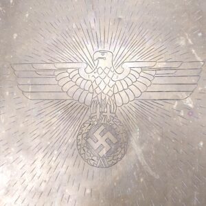 German, WW2, Nazi, Third Reich, Handmade Brass Table Top