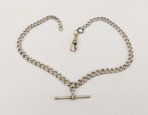 Sterling Silver Double Albert Watch Chain