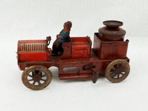 c1910 Tinplate Clockwork Orobr Fire Engine