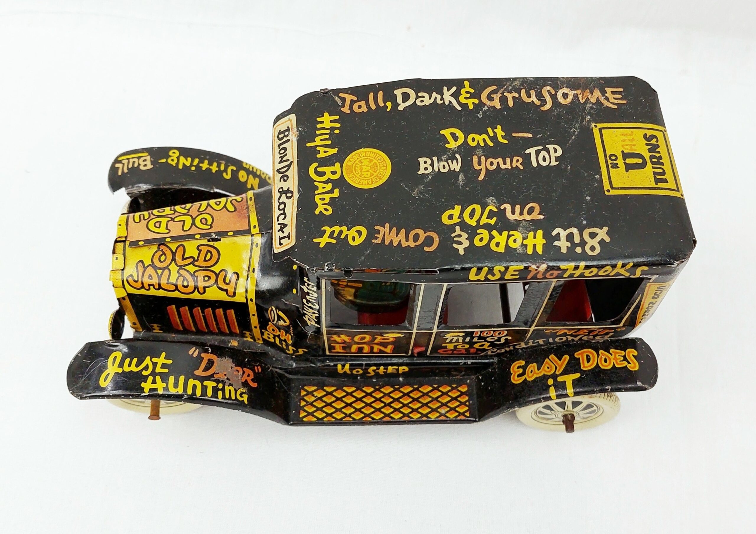 c1930’s Marx Old Jalopy Tinplate Car - Image 2