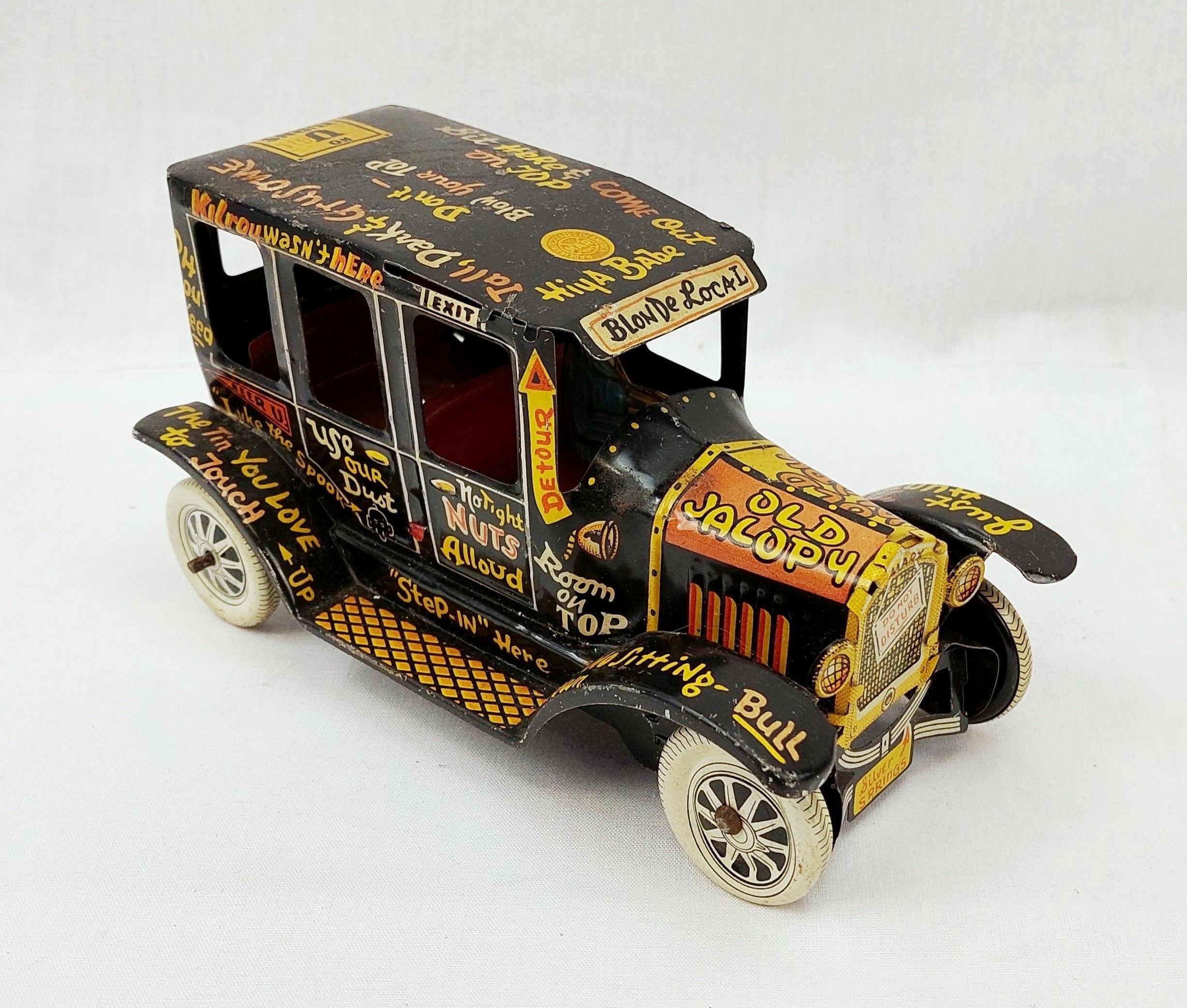 c1930’s Marx Old Jalopy Tinplate Car - Image 3
