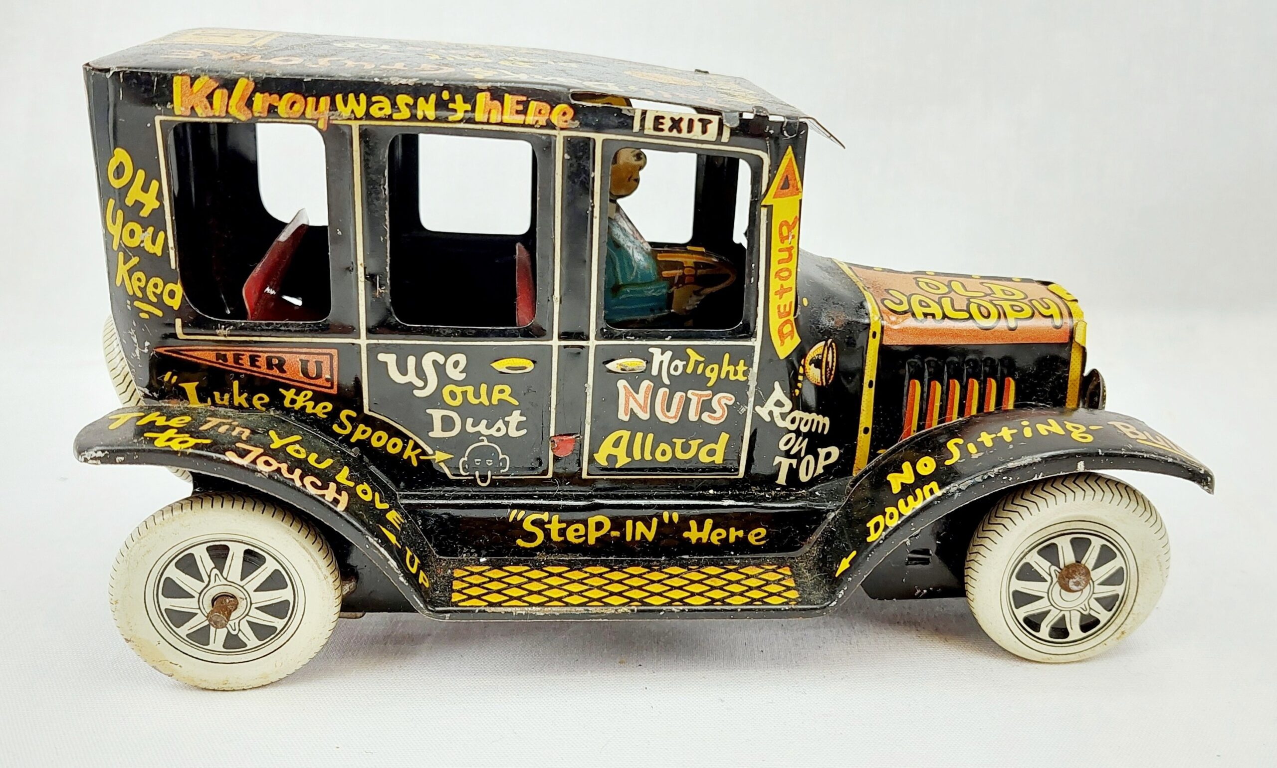 c1930’s Marx Old Jalopy Tinplate Car - Image 4